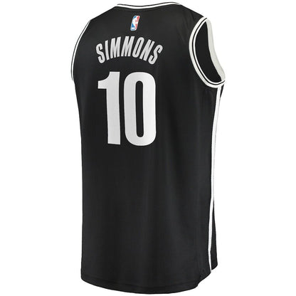 Men's Brooklyn Nets Ben Simmons Black Jersey