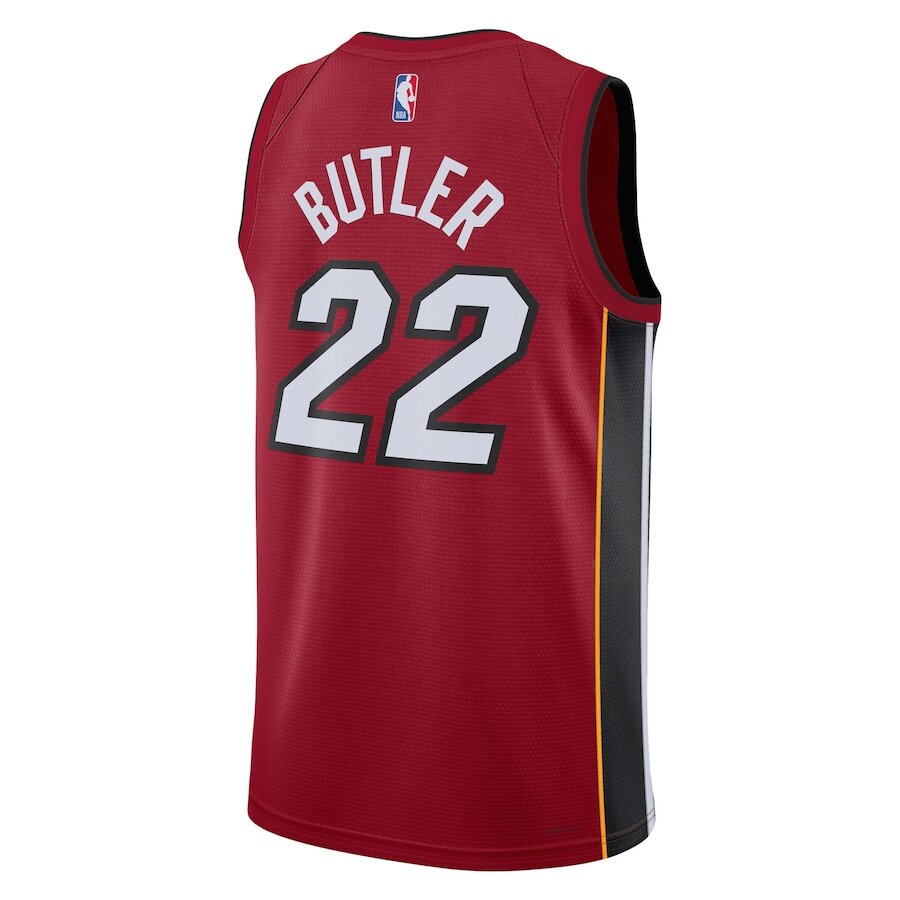 Men Miami Heat Jimmy Butler Red Jersey