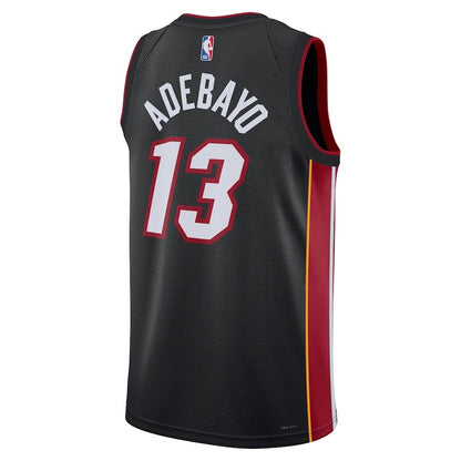 Men's Miami Heat Bam Adebayo Black Jersey