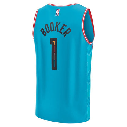 Men's Phoenix Suns Devin Booker Teal Jersey