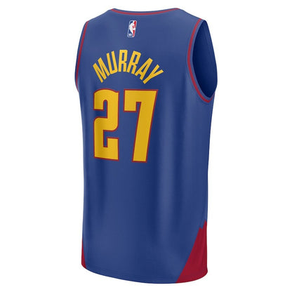 Men's Denver Nuggets Jamal Murray Blue Jersey