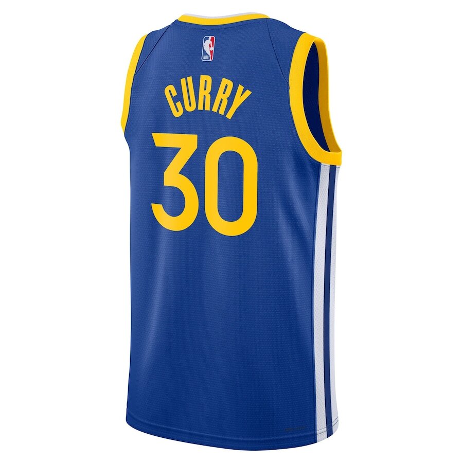 Men's Stephen Curry Golden State Warriors Royal Jersey