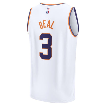 Men's Phoenix Suns Bradley Beal White Jersey