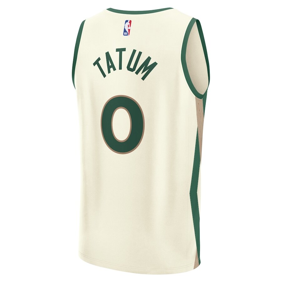 Men's Boston Celtics Jayson Tatum White Jersey