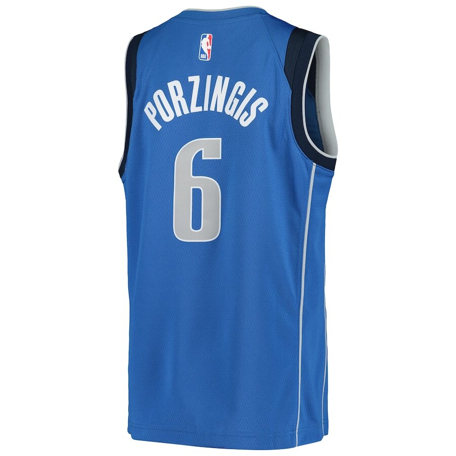 Men's Washington Wizards Kristaps Porzingis Blue Jersey