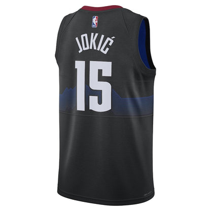 Men's Denver Nuggets Nikola Jokić Black Jersey