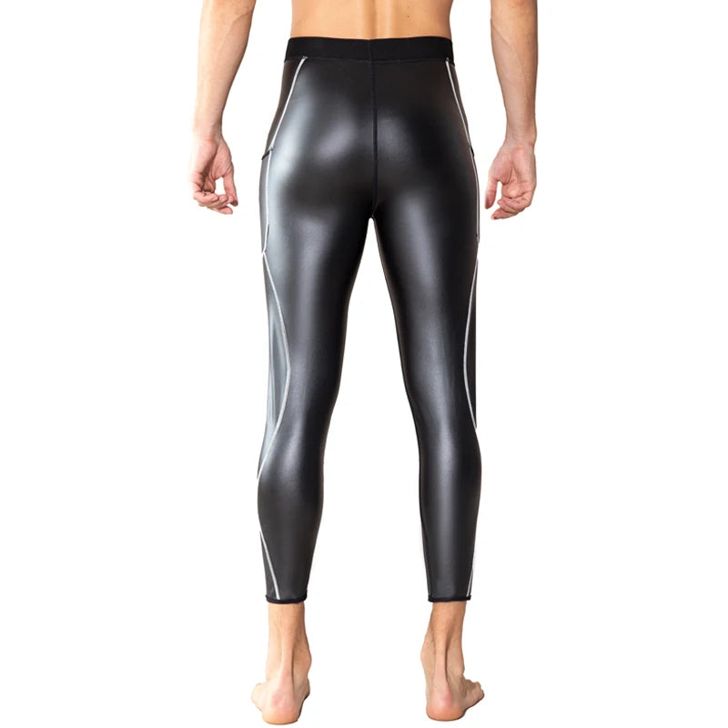 Men's Faux Leather Pants