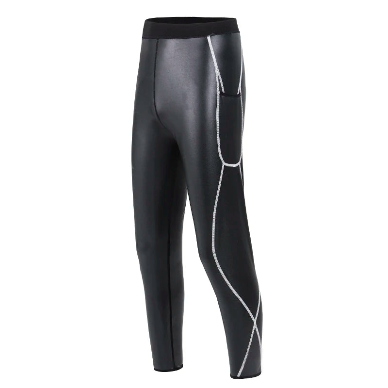 Men's Faux Leather Pants