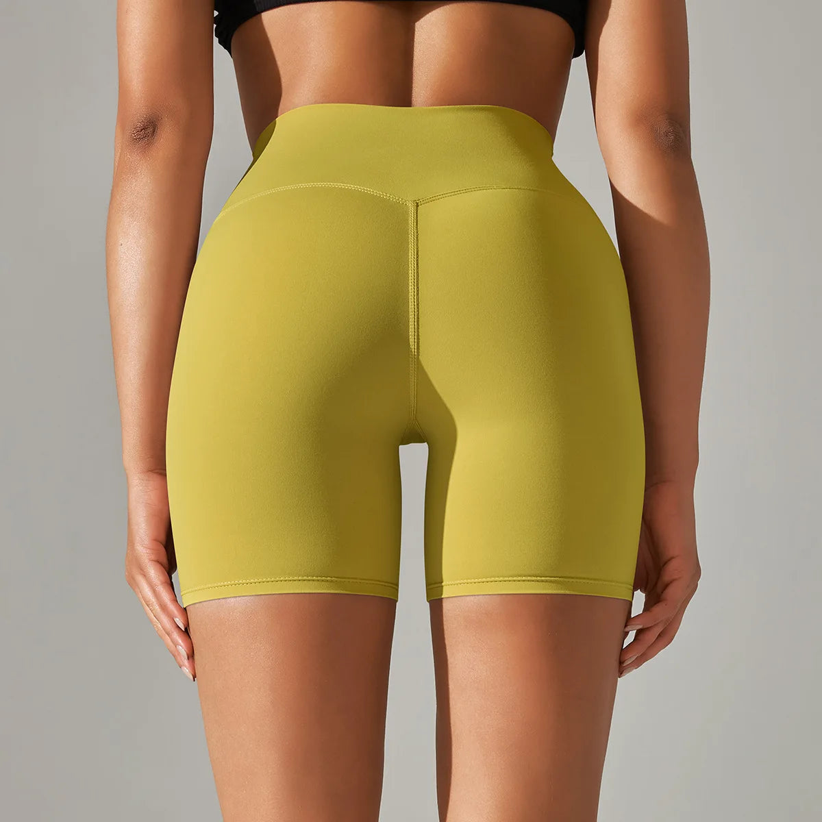 Mid-thigh Yoga Shorts - Shapers Corp