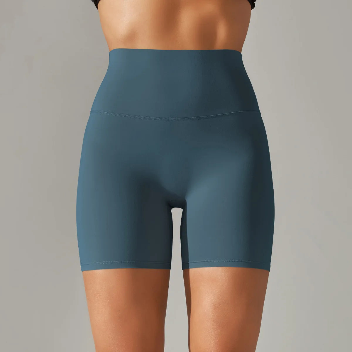 Mid-thigh Yoga Shorts - Shapers Corp