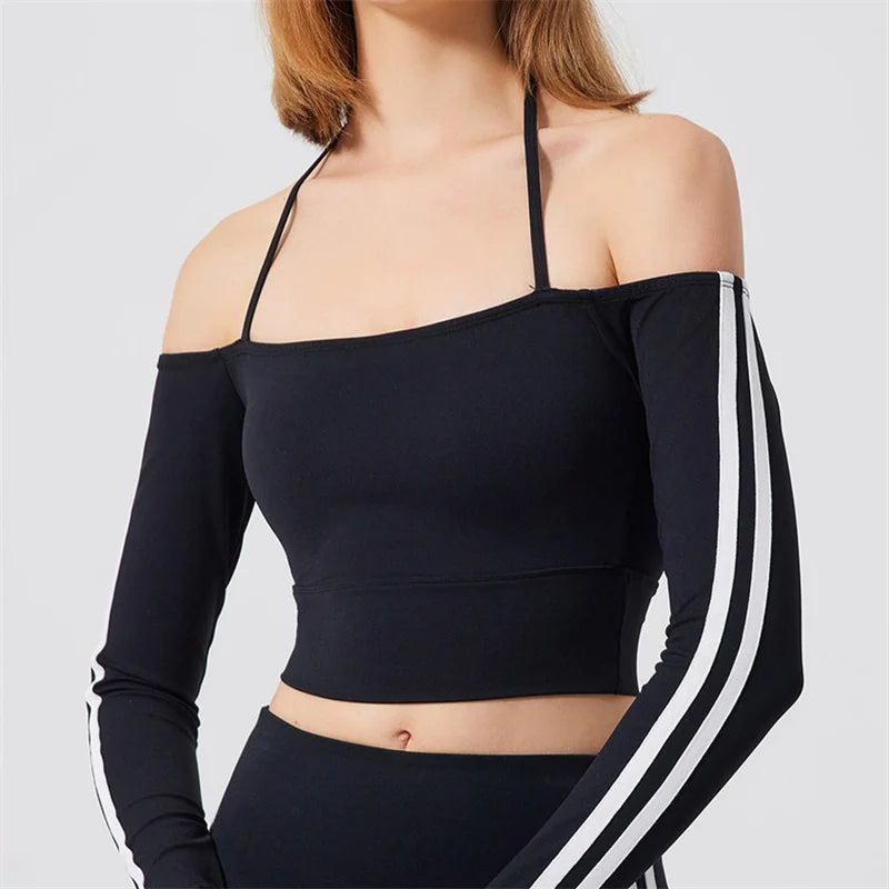 Off Shoulder Long Sleeved Top - Shapers Corp