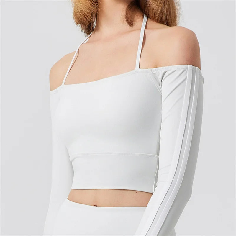 Off Shoulder Long Sleeved Top - Shapers Corp