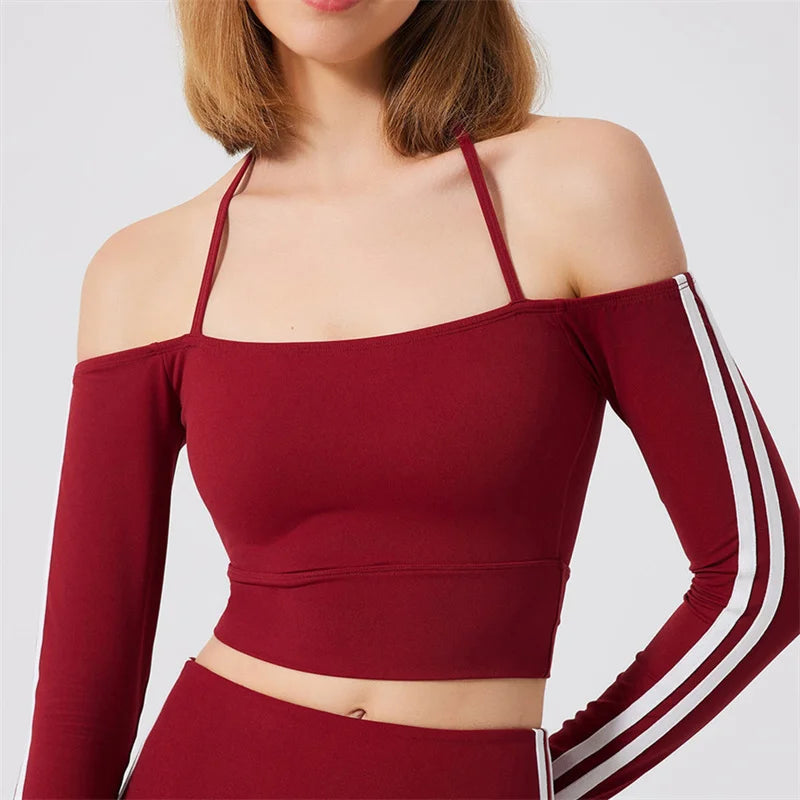 Off Shoulder Long Sleeved Top - Shapers Corp