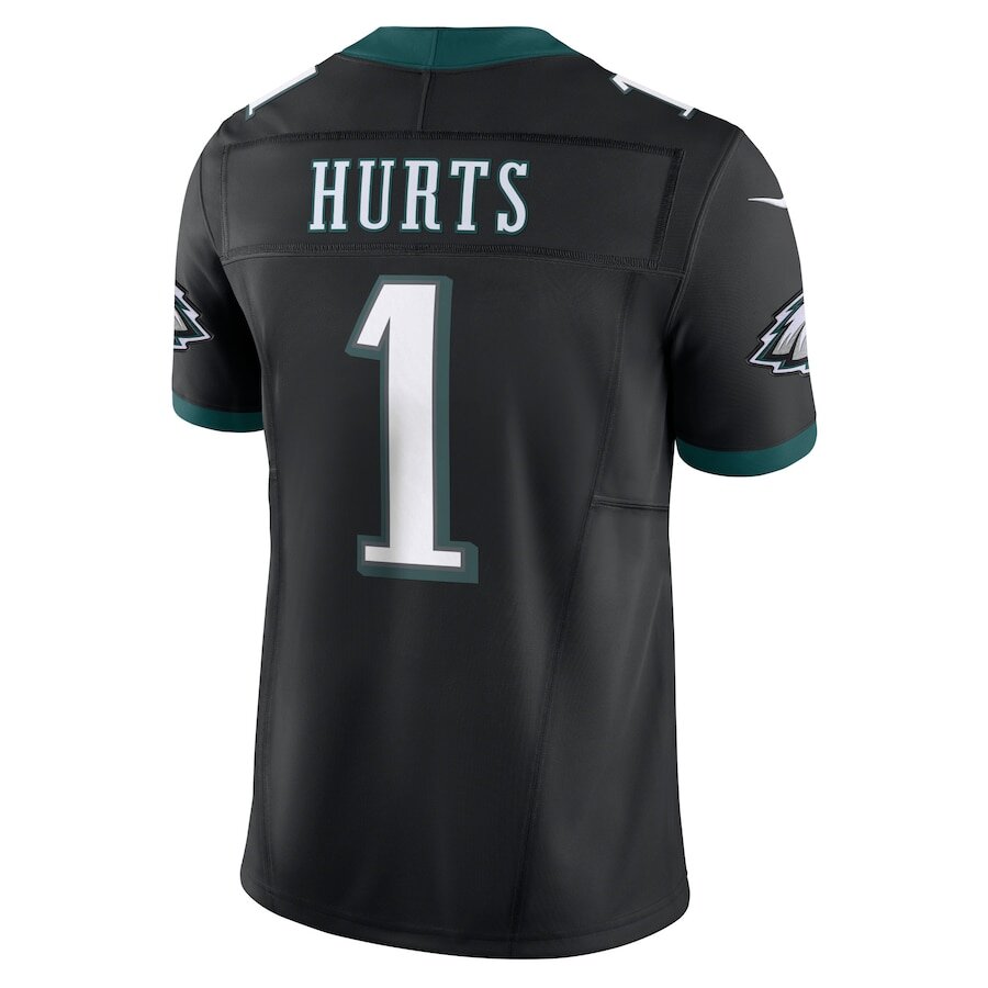 Philadelphia Eagles Jalen Hurts Black Jersey