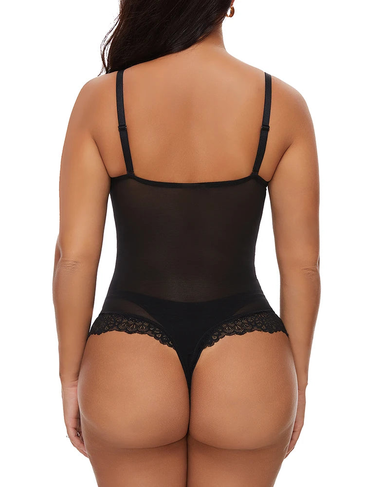 Bodysuit with Built-in Bra