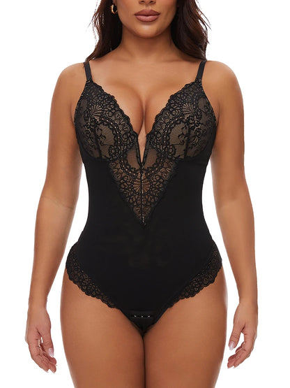 Bodysuit with Built-in Bra