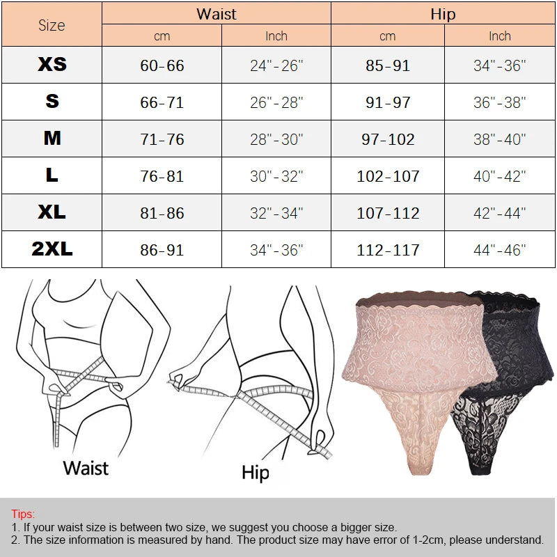 High Waisted Shapewear Panties