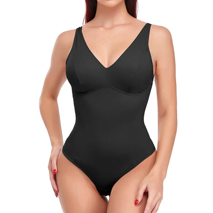 V-neck Bodysuit