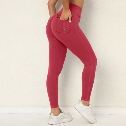 Yoga Pants with Back Pockets - Shapers Corp