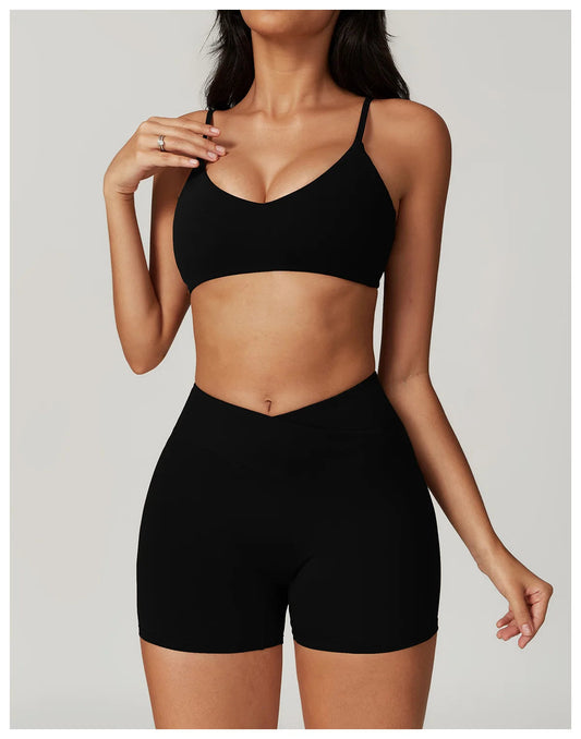 Black Yoga Bra - Shapers Corp