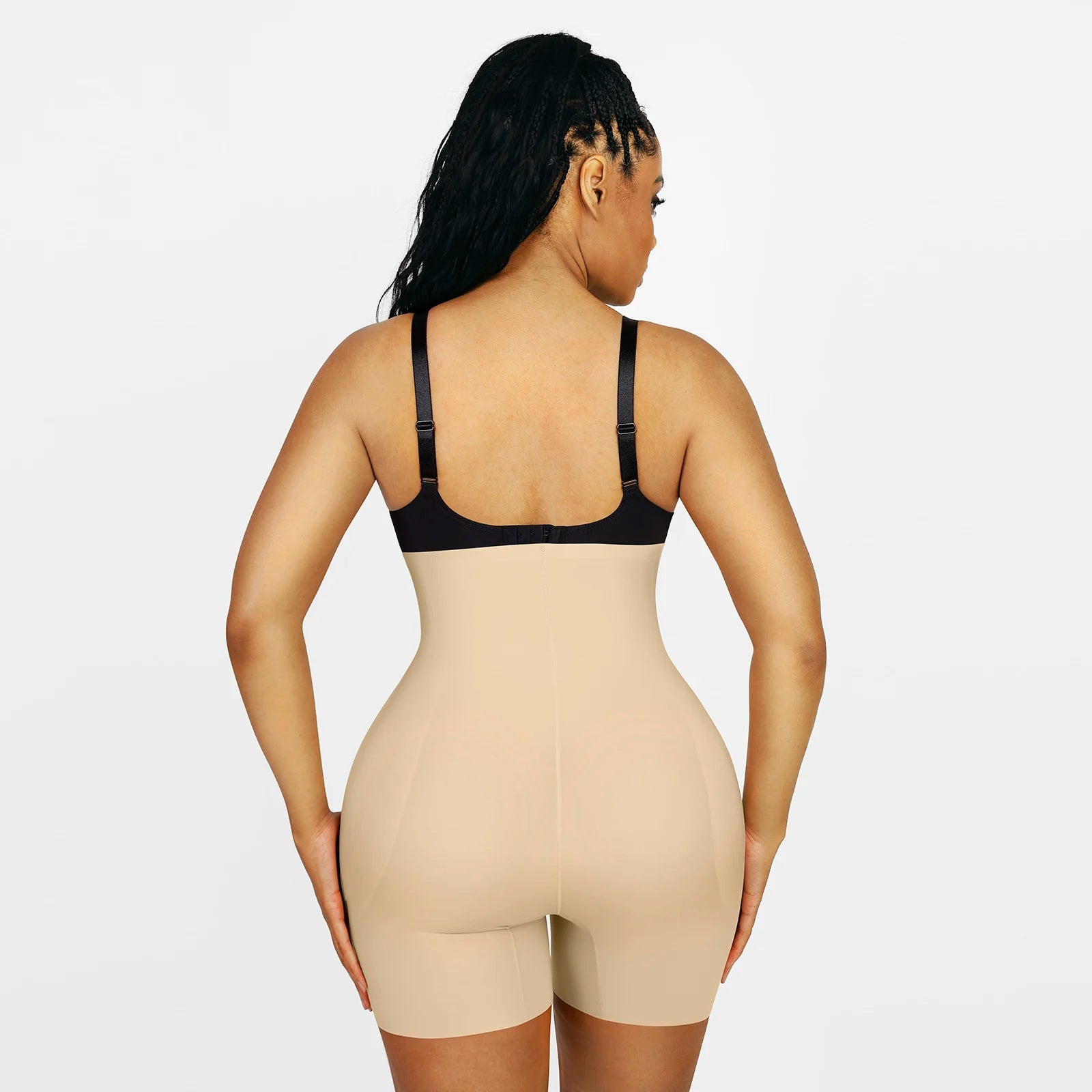 Shapewear Shorts with Removable Hip Pads