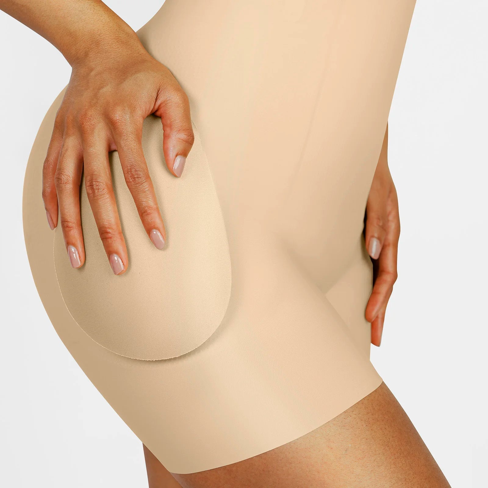 Shapewear Shorts with Removable Hip Pads