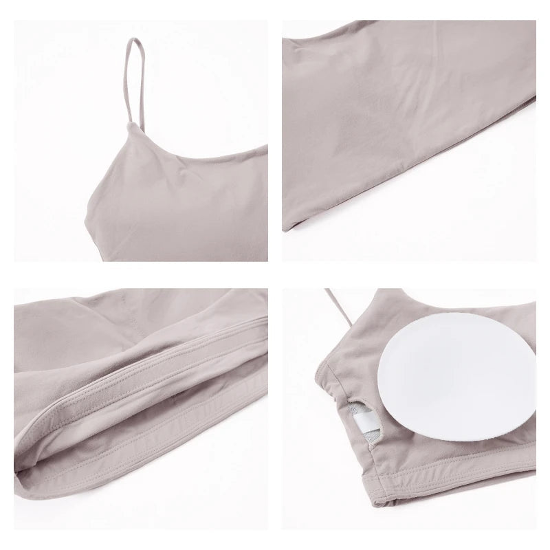 Spaghetti Strap Sports Bra - Shapers Corp