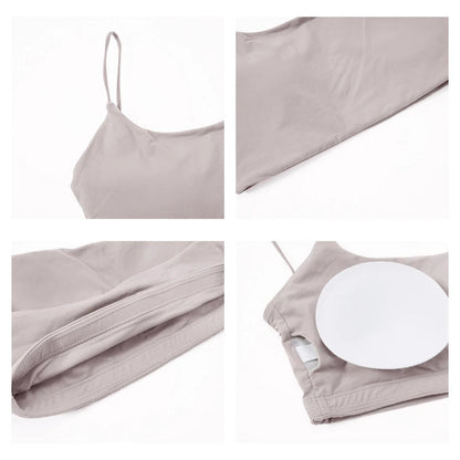Spaghetti Strap Sports Bra - Shapers Corp