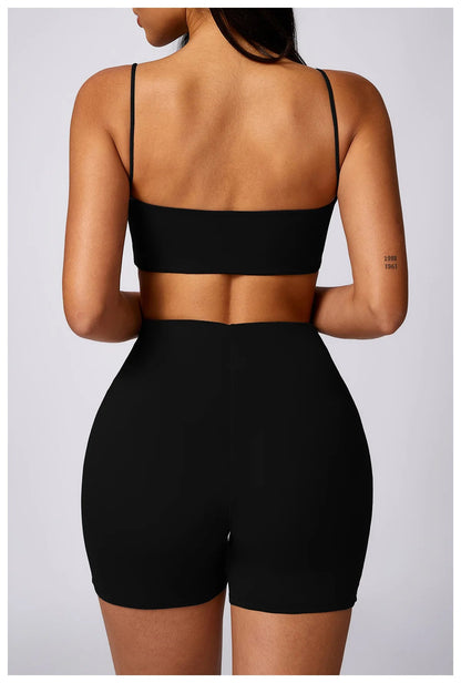 Spaghetti Strap Sports Bra - Shapers Corp