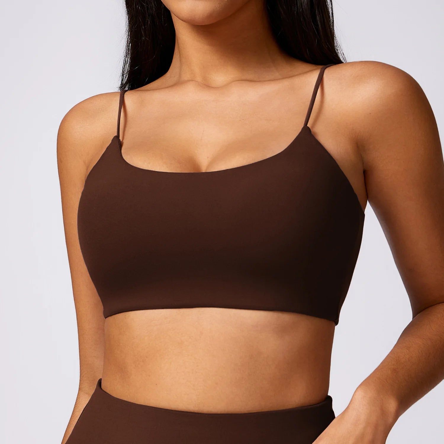 Spaghetti Strap Sports Bra - Shapers Corp