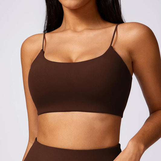 Spaghetti Strap Sports Bra - Shapers Corp
