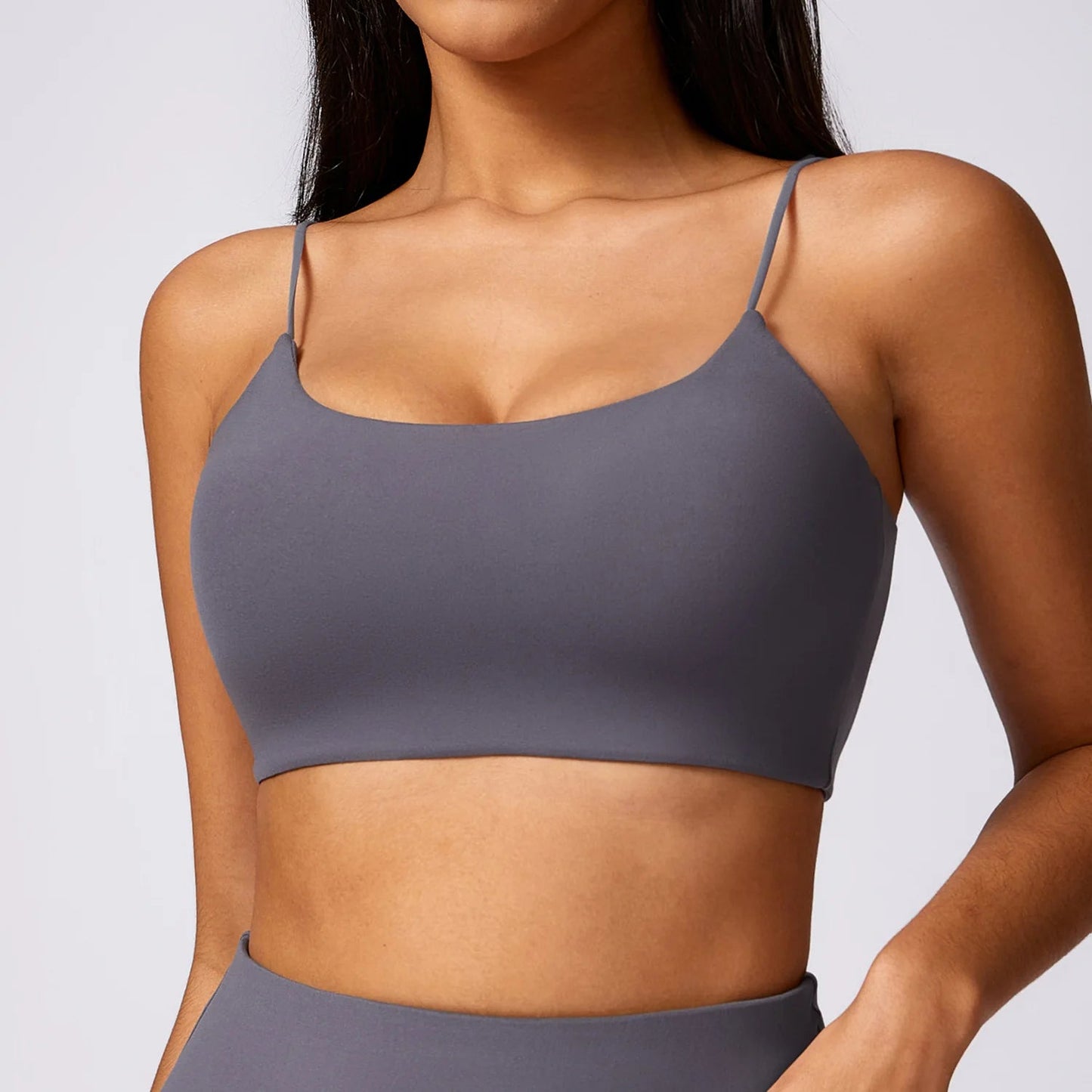 Spaghetti Strap Sports Bra - Shapers Corp