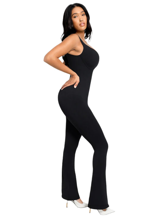 Square Neck Jumpsuit
