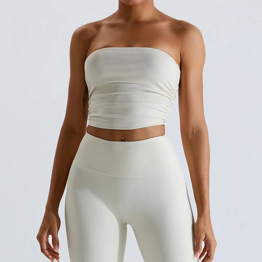 Strapless Yoga Top - Shapers Corp