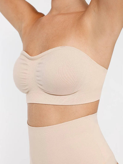 Strapless Bra with Removable Cup Pads - Shapers Corp