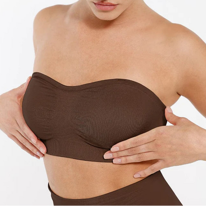 Strapless Bra with Removable Cup Pads - Shapers Corp