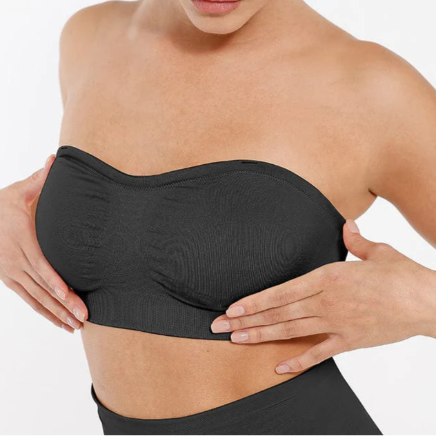 Strapless Bra with Removable Cup Pads - Shapers Corp