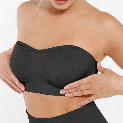 Strapless Bra with Removable Cup Pads - Shapers Corp