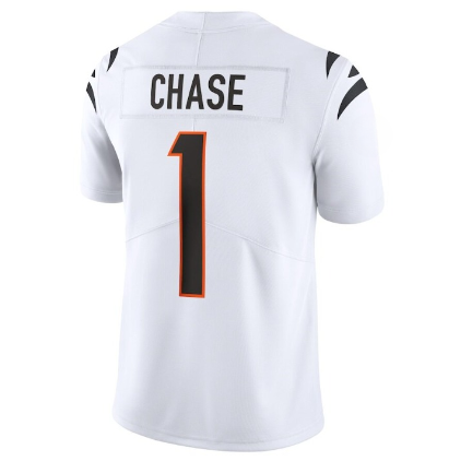 Cincinnati Bengals Ja'Marr Chase White Jersey