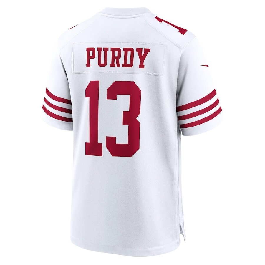 San Francisco 49ers Brock Purdy White Jersey
