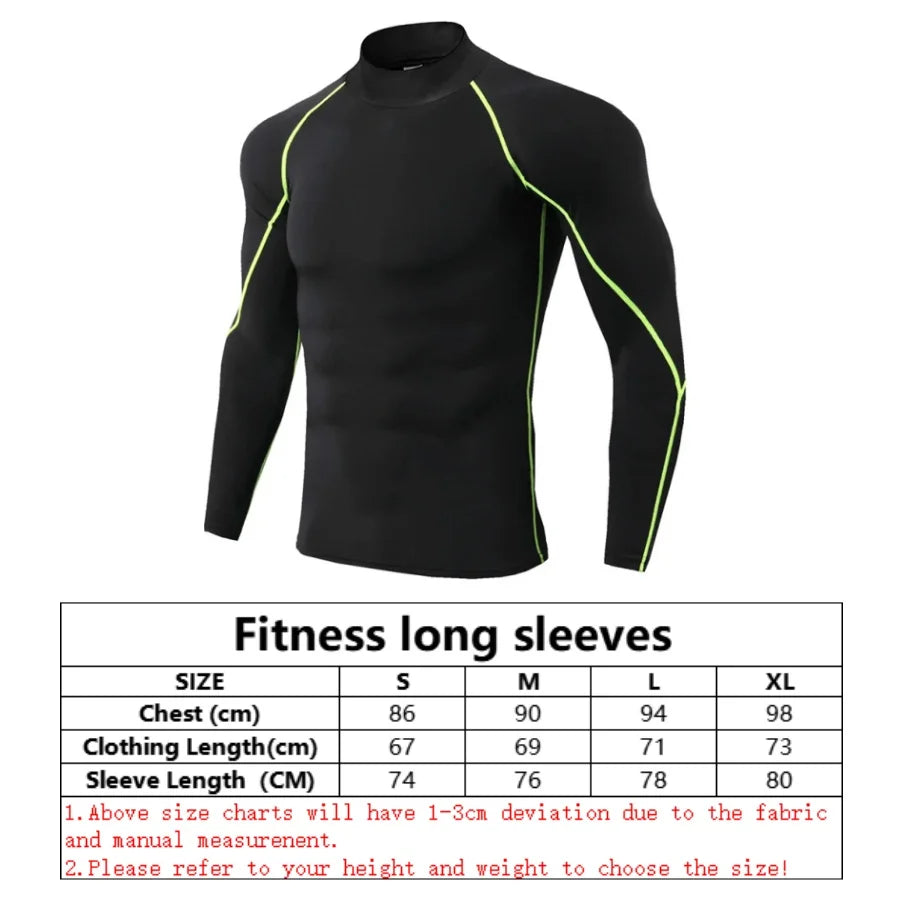 Thermal Compression Shirt size chart
