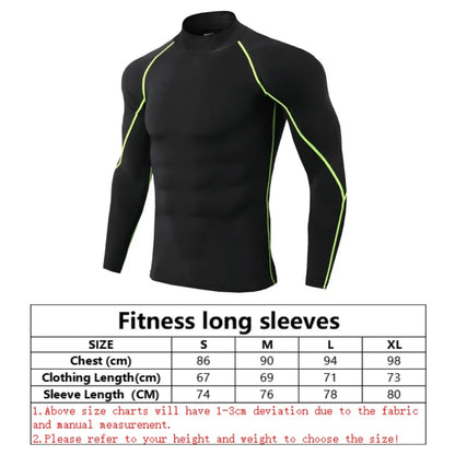 Thermal Compression Shirt size chart