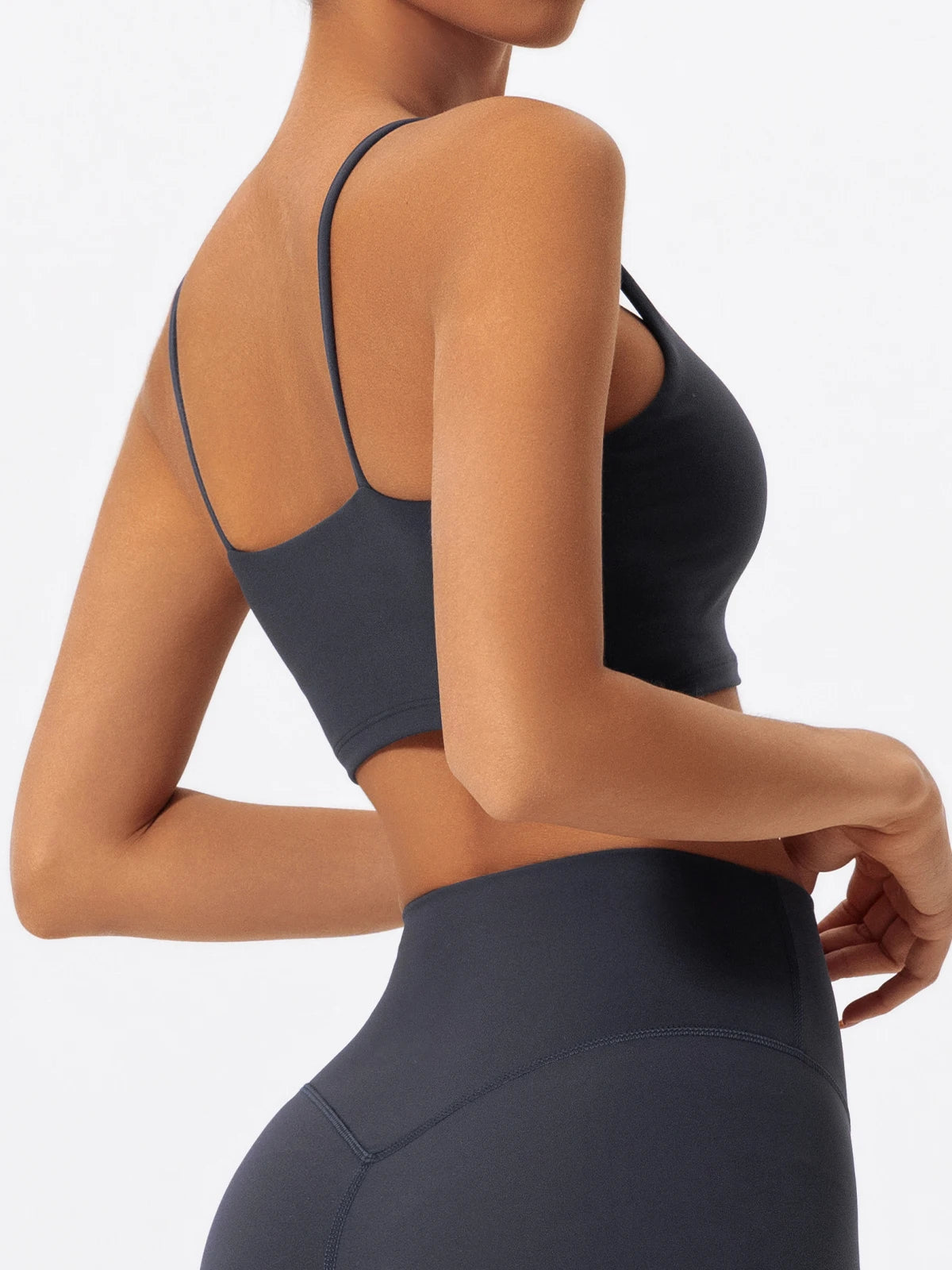 Thin Strap Yoga Bra - Shapers Corp