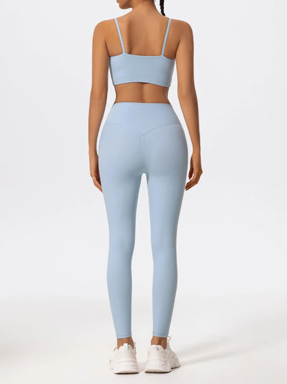 Thin Strap Yoga Bra - Shapers Corp