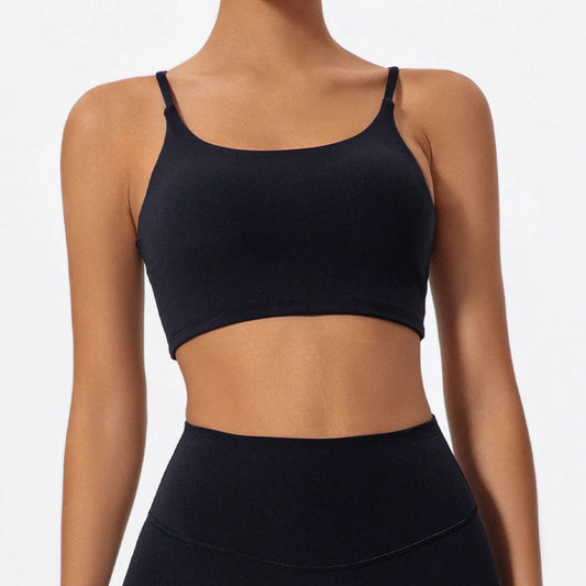 Thin Strap Yoga Bra - Shapers Corp