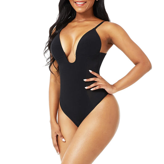 U Plunge Bodysuit