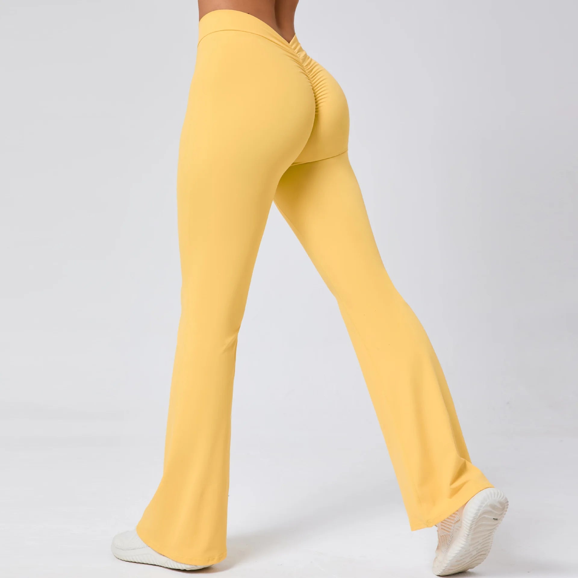 V-back Flared Leggings - Shapers Corp