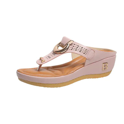 Rome Wedges Platform Slippers