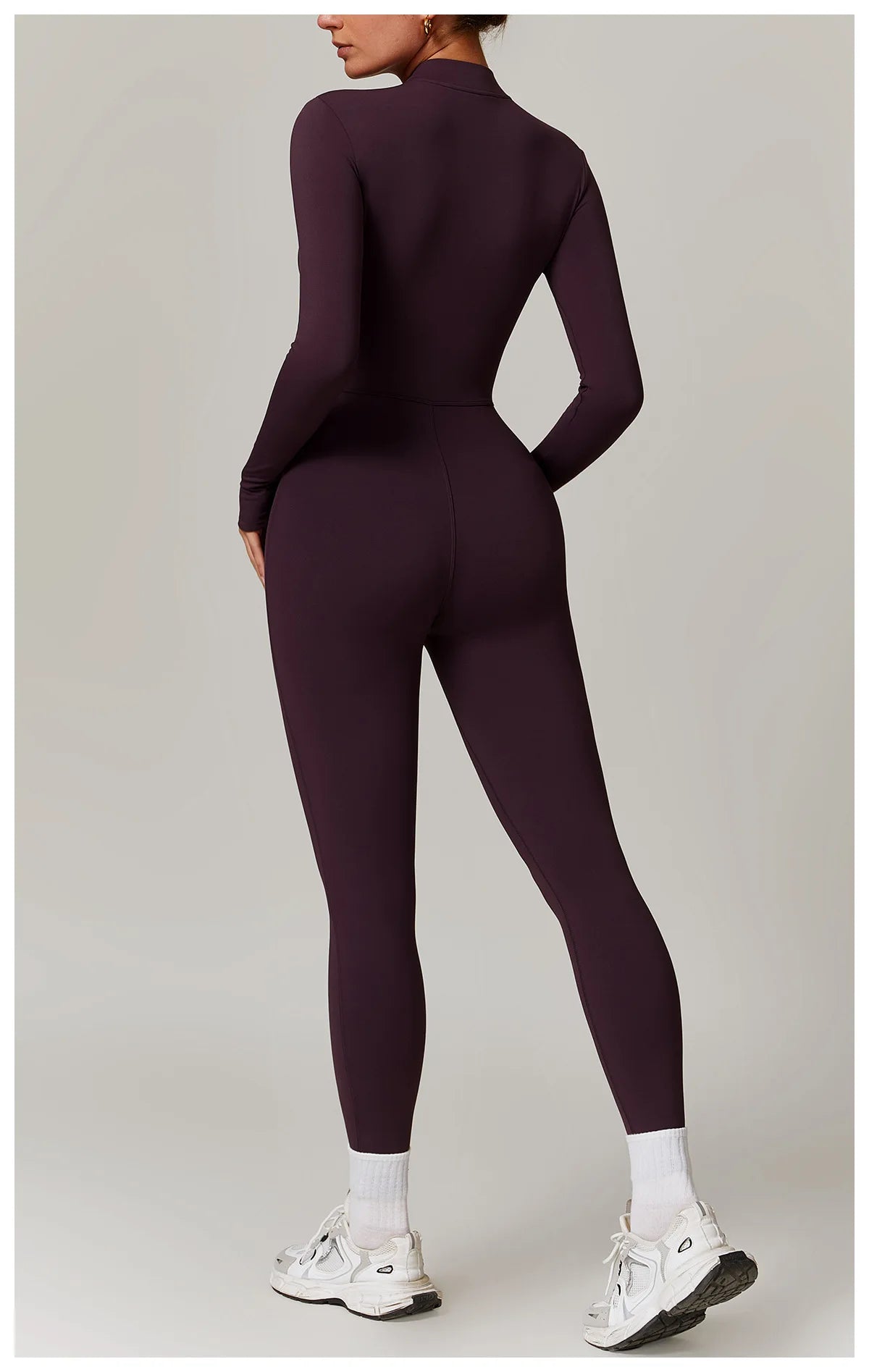 Zip-up Yoga Jumpsuit - Shapers Corp