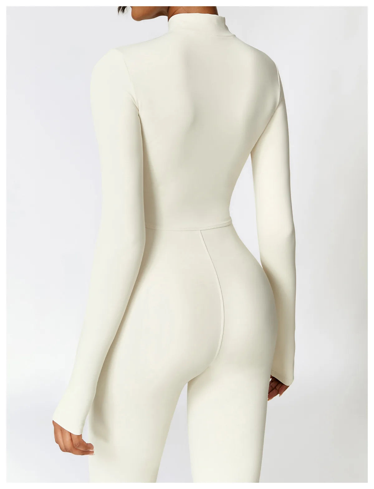 Zip-up Yoga Jumpsuit - Shapers Corp